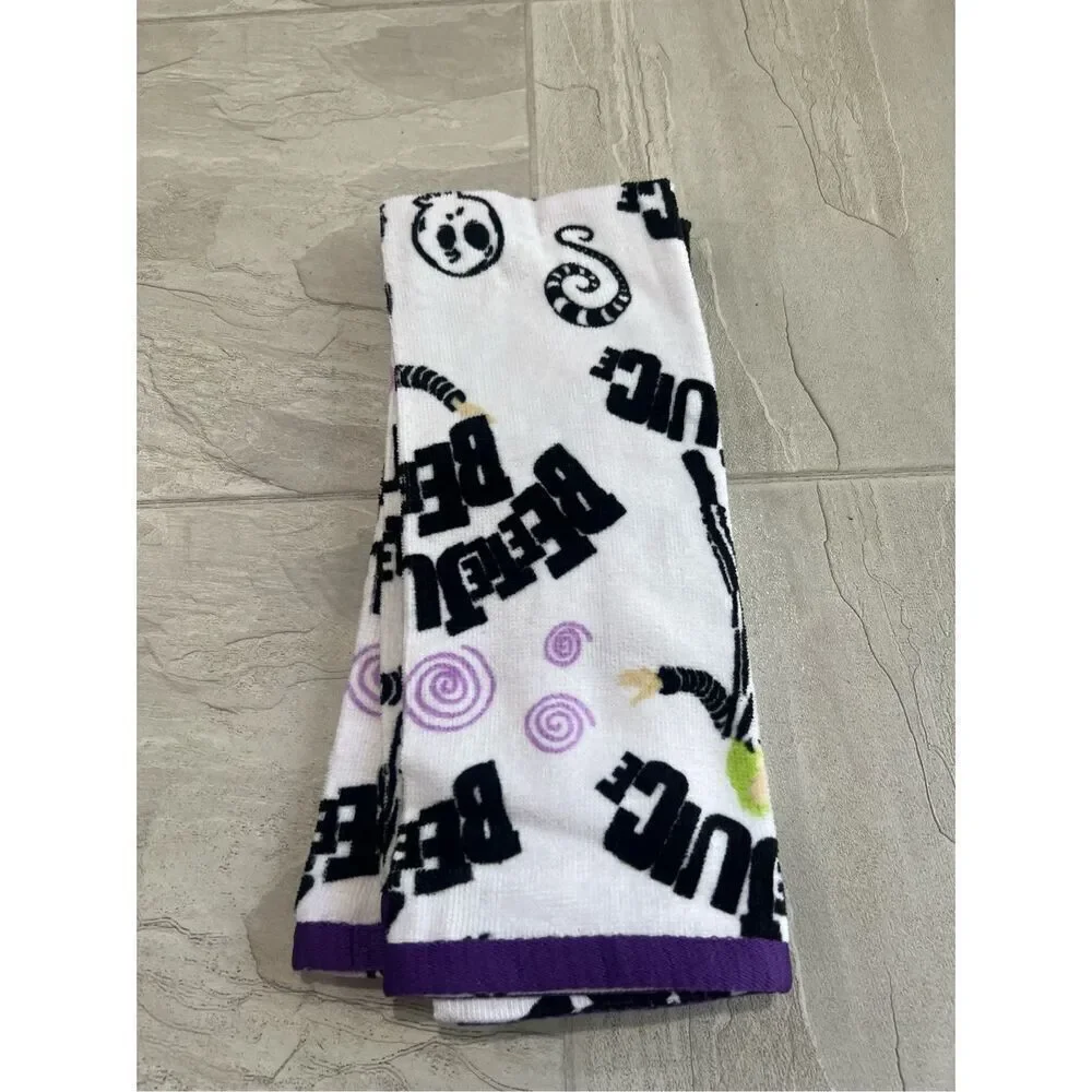 Beetle Juice 2 Pack Hand Towels NEW 15” X 25”